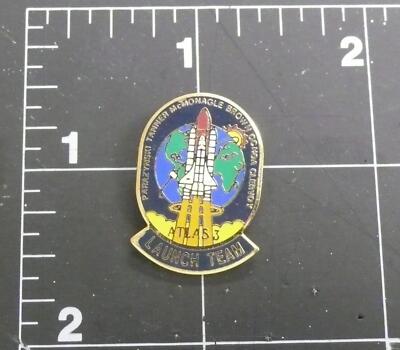 NASA STS-66 Space Shuttle Launch Team pin.