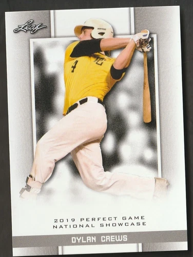 2019 Leaf Perfect Game National Showcase #226 Dylan Crews Nationals Rookie RC