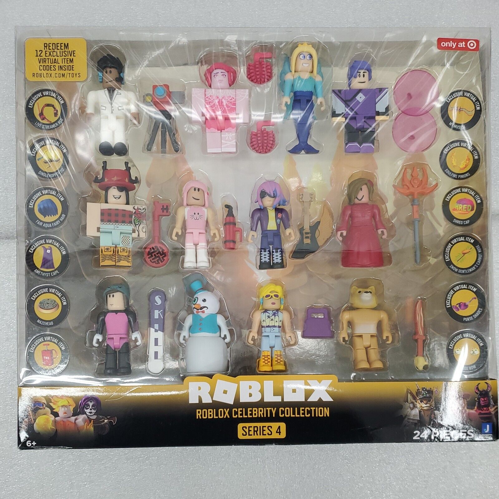 Roblox Action Collection – Series 4 Mystery Figure [Includes 1 Figure +  Exclusive Virtual Item] 