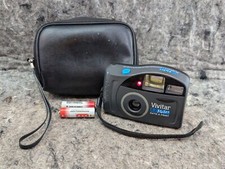 Works Vivitar EZ Motor Date-A-Print 35mm Point Shoot Film Camera L