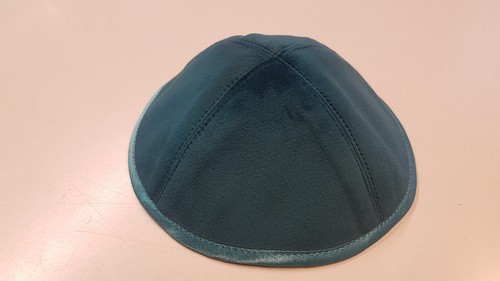 1x Kippa, Jarmulke, Kippah,Samt , 16-17cm - Bild 8 von 24