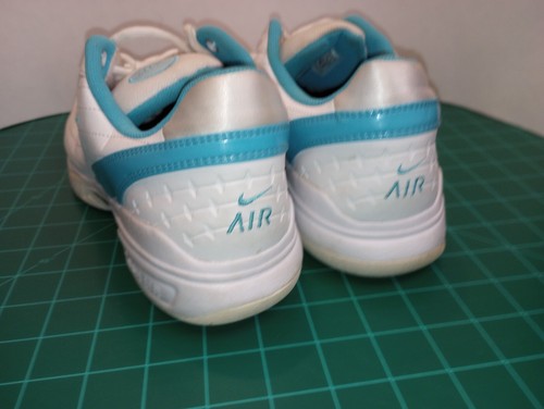Zapatillas Nike Zoom Air Azul y Blanco Mujer Talla 10 Estilo 316008 a 2007 Lanzamiento - Imagen 14 de 24