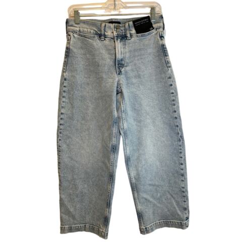Banana Republic Y2KHigh Rise Wide Leg Crop Premium Denim Jeans NWT | Size 2 (26)