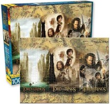 Lord of the Rings Posters Triptych 1000 piece jigsaw puzzle 510mm x 710mm