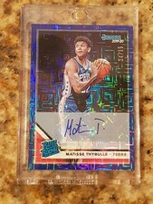 2019-20 Donruss Choice Matisse Thybulle Blue Infinite Rated Rookie Auto /35