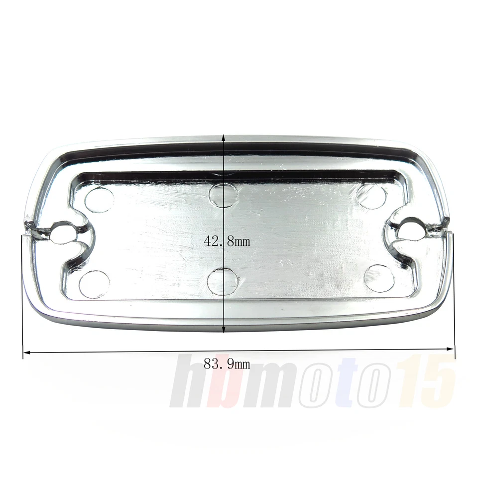 Chrome Fluid Reservoir Cap Gas For Honda Valkyrie/Goldwing 1500/Goldwing 1800 - Изображение 2 из 4