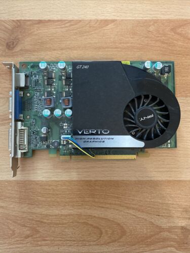 PNY Verto Geforce GT 240 - GDDR5 512 MB PCle 2.0 - D512M - Tested