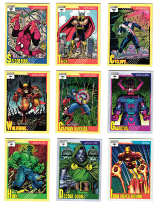 1991 Impel Marvel Universe Series 2 II You Pick! Free Shipping USA Actual Scans!