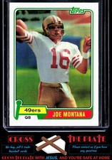 1-2012 Topps Rookie Reprint Joe Montana San Francisco 49ers #216 QTY