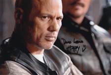 DAVID LABRAVA signed Autogramm 20x30cm SONS OF ANARCHY in Person autograph COA