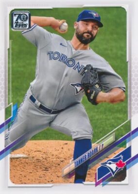 2021 Topps #522 TANNER ROARK - Toronto Blue Jays