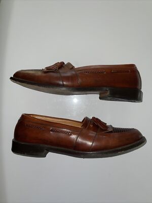 Allen Edmonds Cody Mens Loafer Tassel Dress Shoe Size 12 B  display picture 1