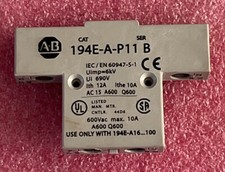 Allen-Bradley 194E-A-P11 Auxiliary Contact Base Mount