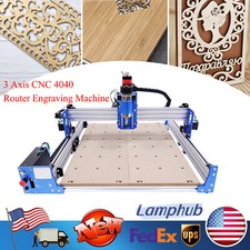 3 Axis CNC 4040 Router Engraving Wood Cutting Milling Machine ER11 Chuck USB