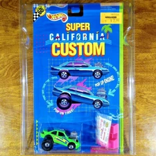 Hot Wheels Super California Custom Race Ace Green BW 1991 Chevrolet Beretta
