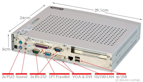 Small Computer DVI +VGA For Old School Games Doom Prince of Persia CA22-1GB - 第 10/10 張圖片