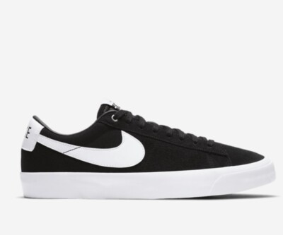 NIKE SB ZOOM BLAZER LOW PRO GT men's shoes BLACK DC7695-002 | eBay