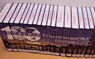 Lot 22 World Book Encyclopedia 2017 Complete Set (Vol 22) Ex