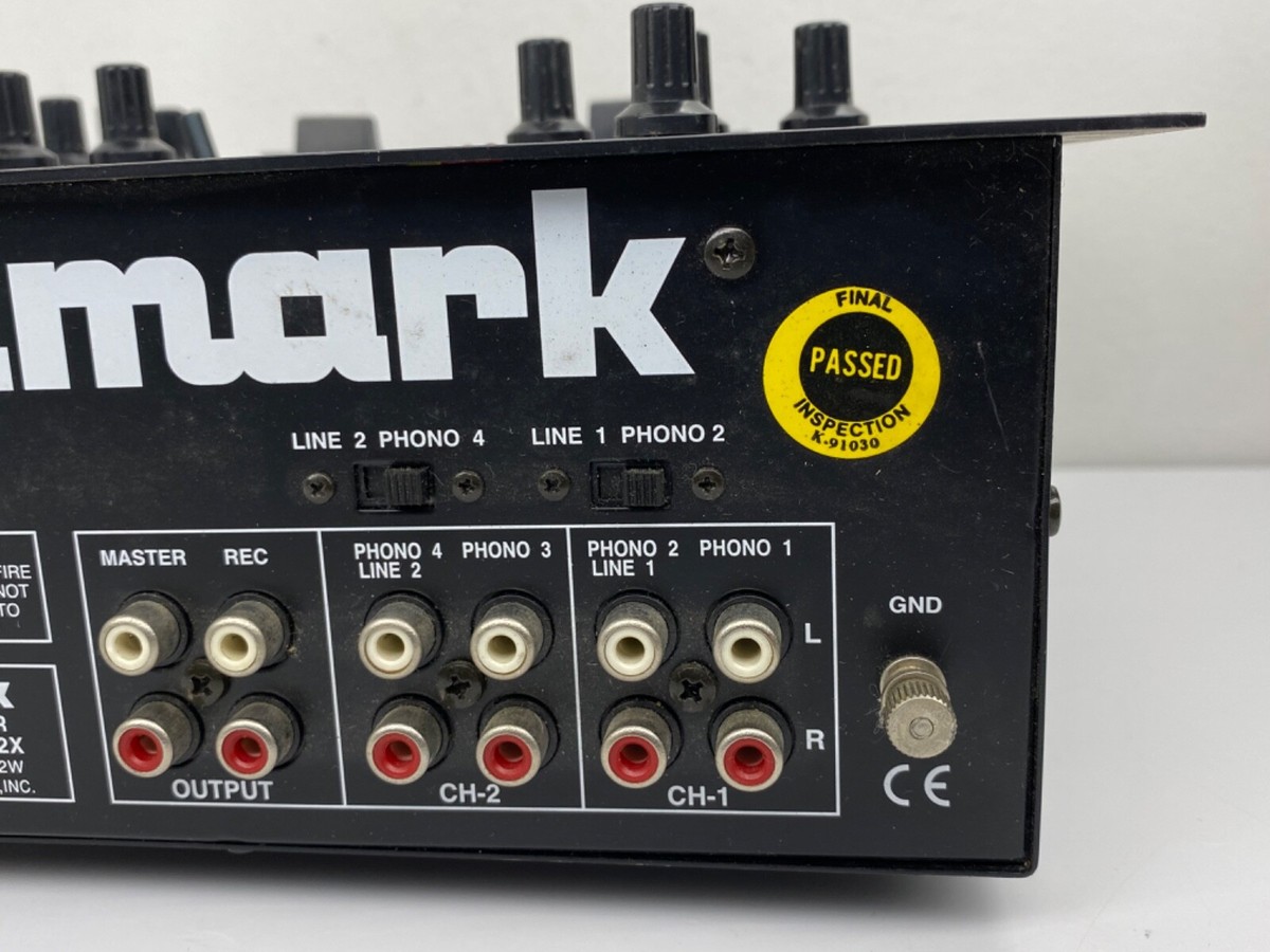 Numark DM1002mk2 DJミキサー 音圧最高アナログMixer