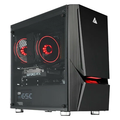 AZZA Gaming PC AMD Ryzen 7 3800X, 64GB RAM, 2TB SSD, Geforce RTX 5060ti 16GB, WiFi BT