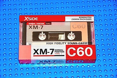 XSIDE XM-7 60   BLANK CASSETTE TAPE (1) (SEALED)