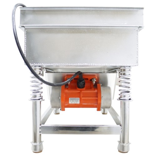 110V 5*25mm Long Strip Hole Sieving Machine Industry Linear Vibrating Screen 80W - Picture 7 of 17