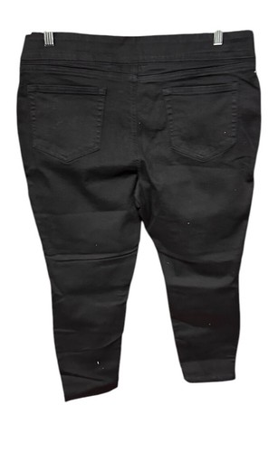 D&Co women’s petites size 16P black jeggings pants new - Picture 2 of 3