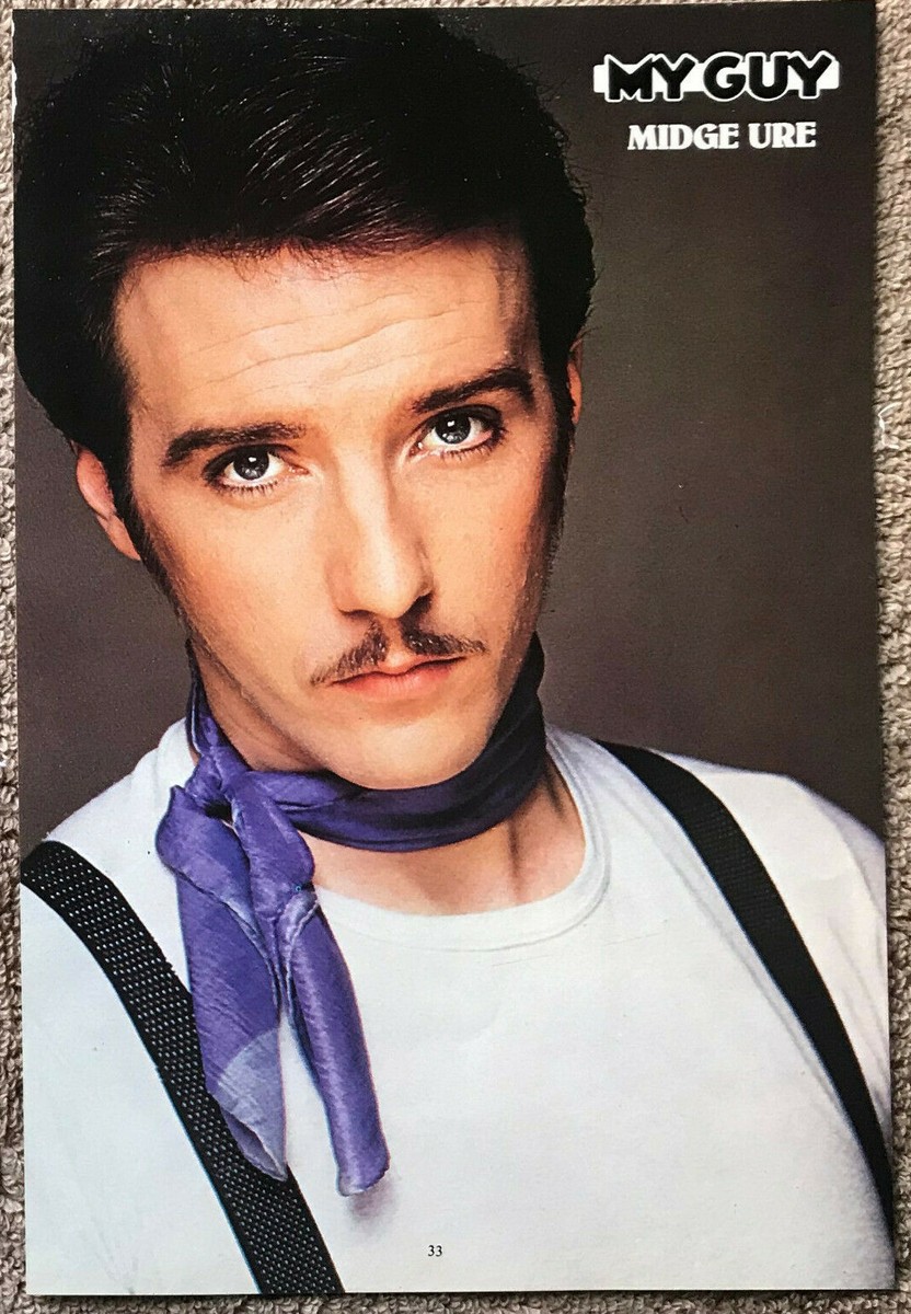 MIDGE URE - 1983 full page UK magazine annual poster ULTRAVOX | eBay