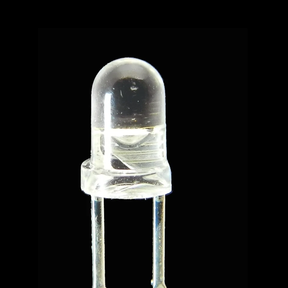 Bicolor LED 2mm 3mm or 5mm color red/white - red/warm white or red/yellow