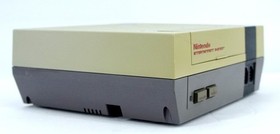 Nintendo Original NES-001 Console with PS, 2 Controllers, Zapper, & 10 Games