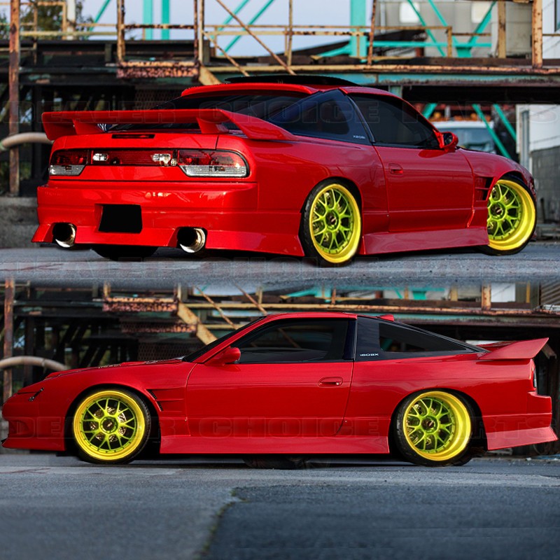 エブリクレイ For 1989-2002 326 Power Style Spoiler Wing Nissan S13 S14
