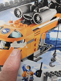 LEGO City 60034 Arctic Helicrane (2014) &ndash; New Sealed, Retired Rare Set