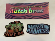 2025 Dutch Bros On My Way to Get A Little Dutch Bros Limited Edition Magnet New