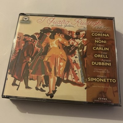 Ermanno wolf-ferrari - I Quatro Rusteghi - Simonetto - Classical CD 2 disc set