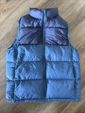 Uniqlo Boys' Ultra Light Down Puffer Vest Size 160 9-10 Navy Blue