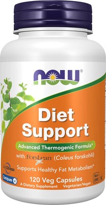 NOW Foods Supplements, Diet Support with ForsLean (Coleus forskohlii), 120 Veg