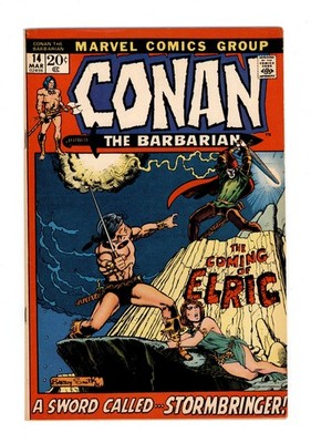 Conan the Barbarian #14 (1970) Marvel 1972 - 1st Elric of Melnibone Barry Smith
