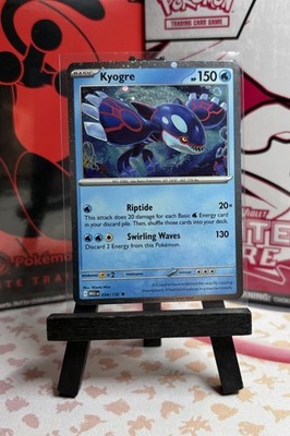 Kyogre 034/132 Mega Evolution Knock Out Collection Box Cosmos Holo Promo NM