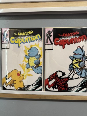 The Amazing Capumon Monster Set Ltd 30 (Matthew Waite Cover) ASM 361 Homage
