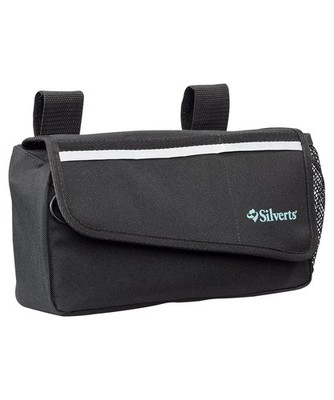 Unisex Walker, Wheelchair & Bedside Railing Pouch - Black