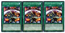 Yugioh- 3X Galaxy Queen's Light - Common - 1st Edition - REDU-EN056 - Near Mint