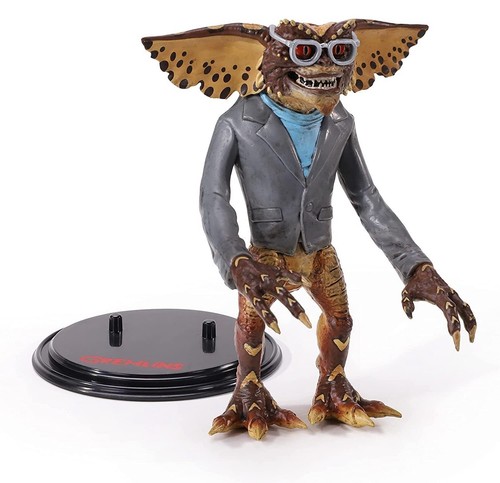 BendyFigs Gremlins BRAIN Horror Movie Action Figure w Stand Noble Collection NEW - Picture 4 of 8