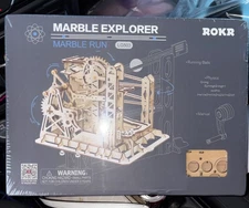 ROKR Marble Explorer Marble Run LG503 Laser Cut 3D Wooden Puzzle 260 Pieces NIB