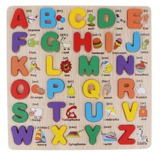 Lettres ABC En Bois Pour Bébé, Jouet éducatif Pour Enfant D'âge