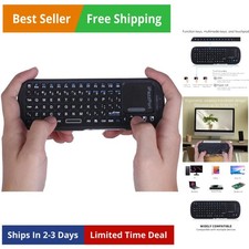 2.4G Mini Wireless Keyboard with Touchpad Mouse Combo, Lightweight Portable K...
