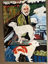 Two dogs Goodfellas picture Print POSTER print 13 by 19"