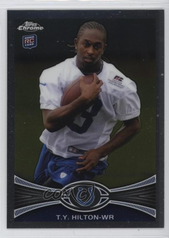 2012 Topps Chrome TY Hilton #168 18m8