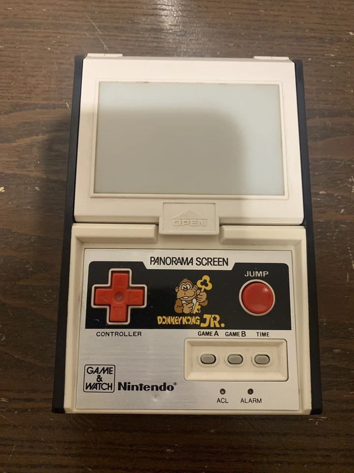  Nintendo Game And Watch Donkey Kong Jr Panorama Screen. Difetto Schermo  - Immagine 2 di 4