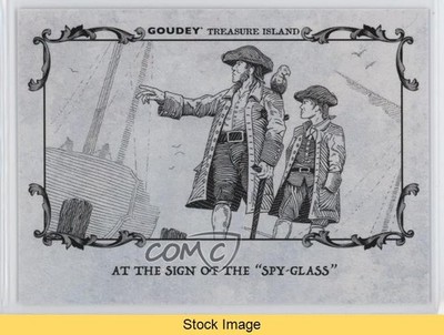 2025 Goudey Treasure Island Silver Chapter 8: At the Sign of Spy-Glass READ uk2