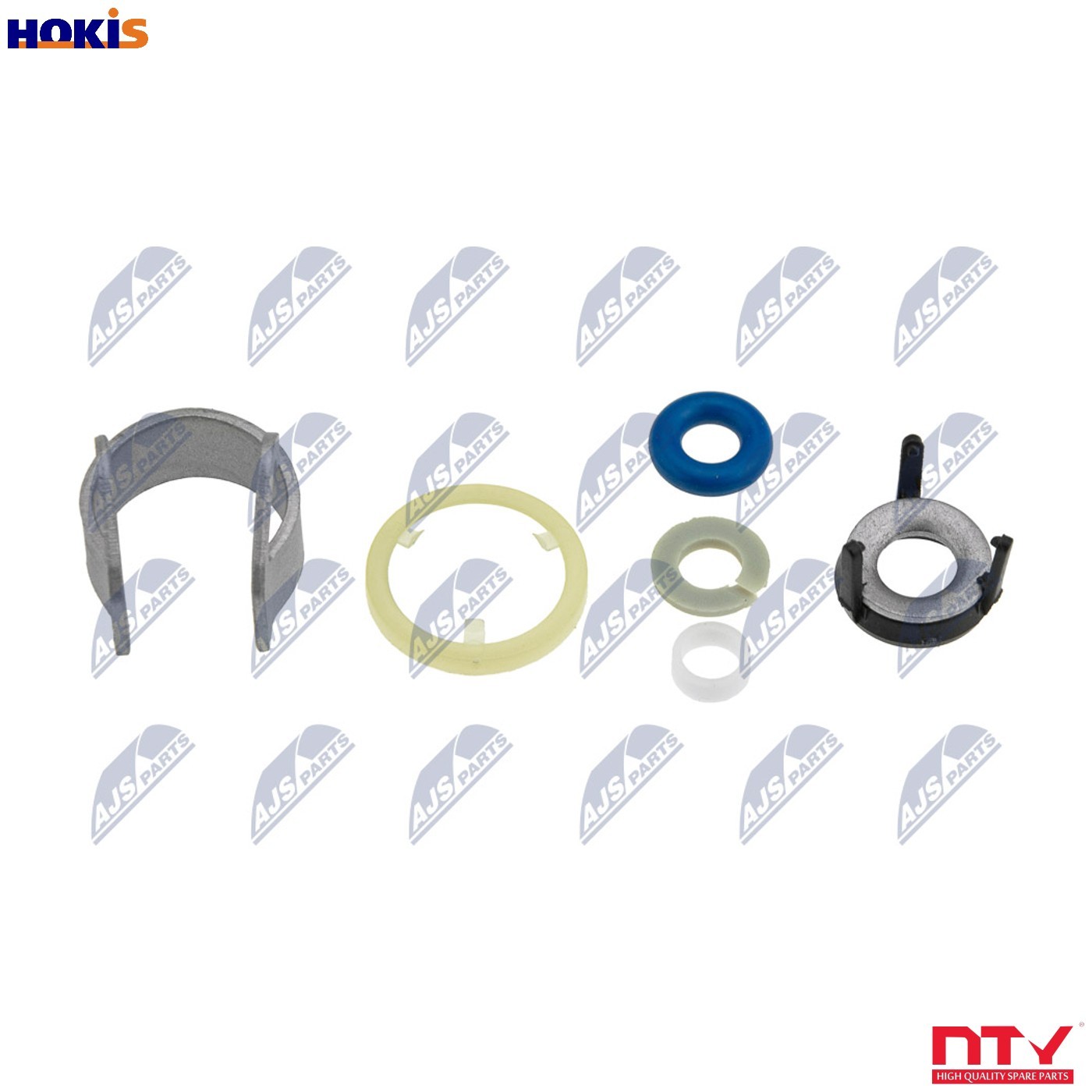 Nty Fuel Injector Seal Kit With Washer O-Ring For Vw Audi Skoda 04 - Image 16